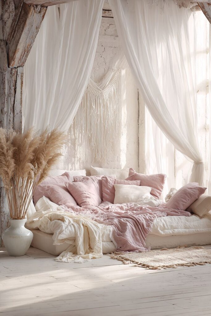 Bohemian Romance with Natural Textures