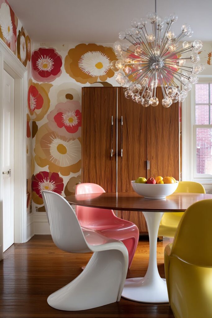 Vibrant Tulip Table with Bold Floral Expression