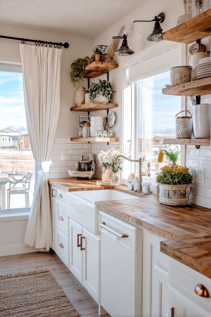 Farmhouse Charm with Contemporary Accents