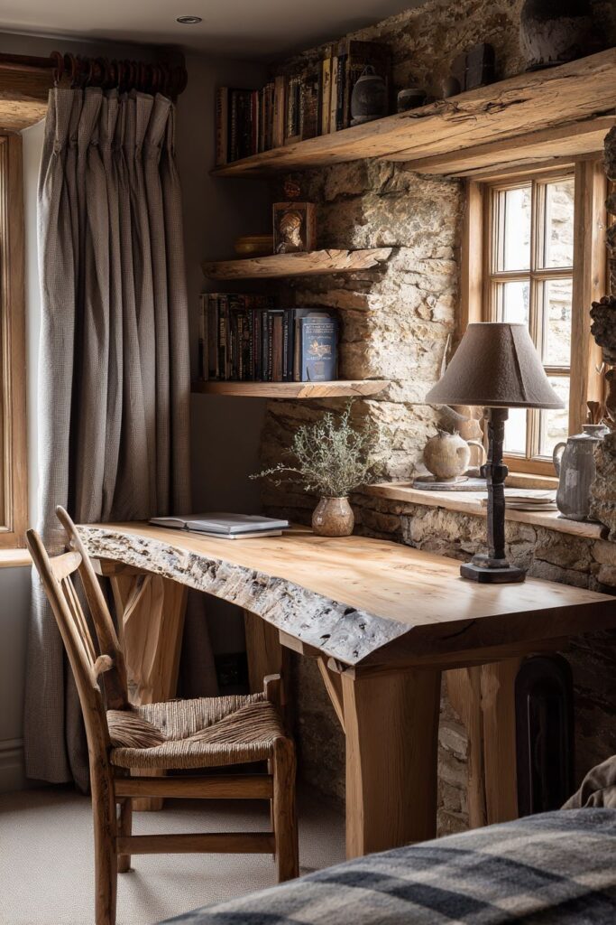 Productive Rustic Corner