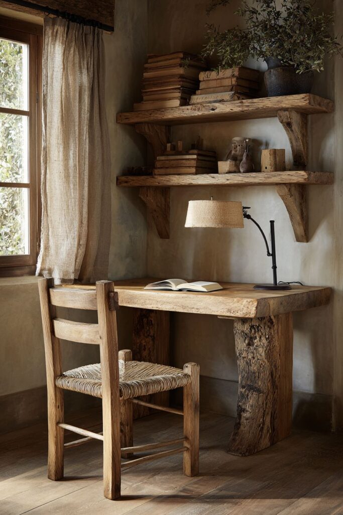 Productive Rustic Corner