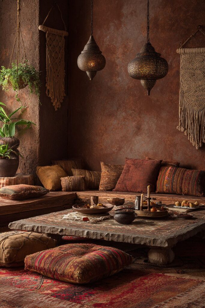 Bohemian Floor Seating Sanctuary