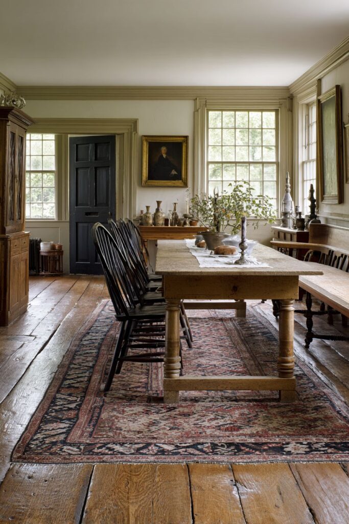 Trestle Oak with Windsor Chair Heritage