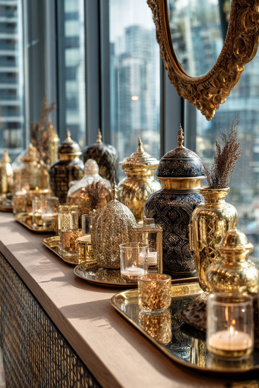 Utilize Mirrors and Reflective Surfaces