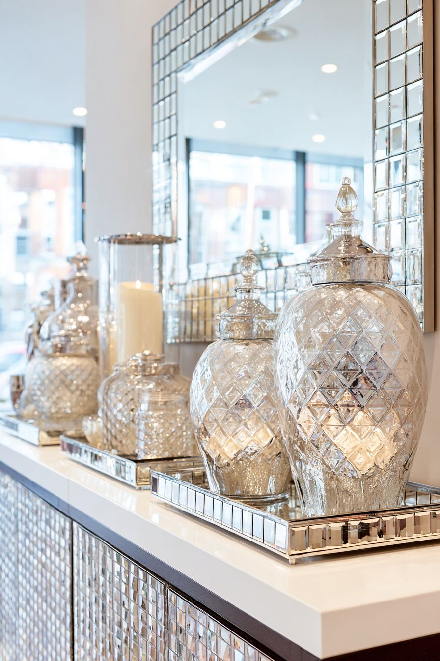 Utilize Mirrors and Reflective Surfaces