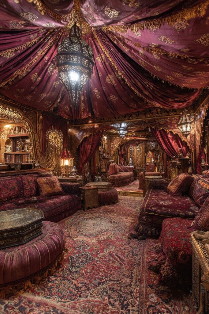 Tent-Inspired Romantic Drapery