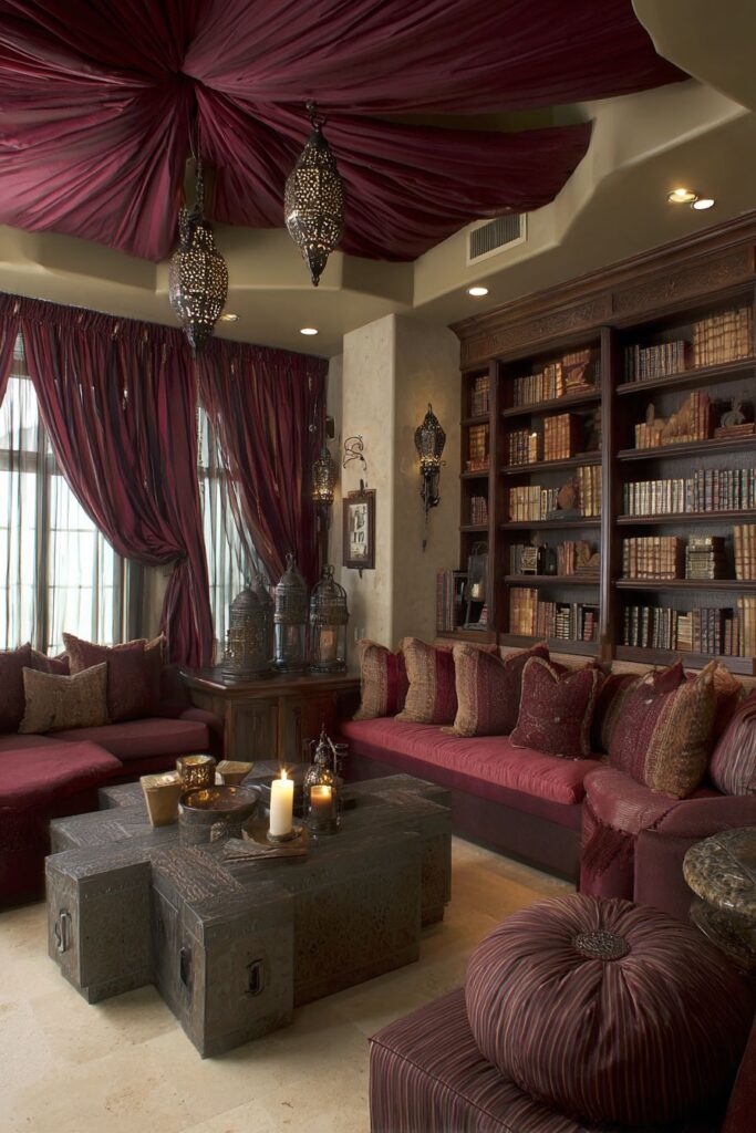 Tent-Inspired Romantic Drapery