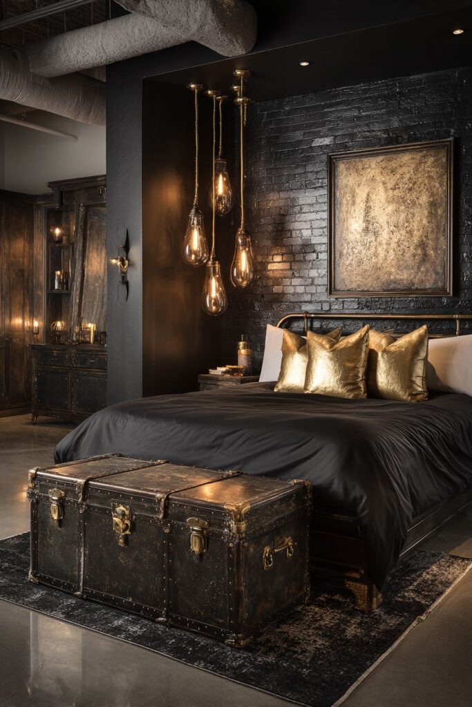 Industrial-Glam Fusion Design