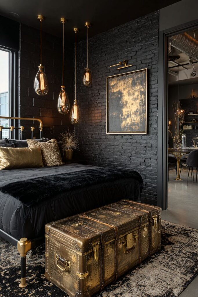 Industrial-Glam Fusion Design