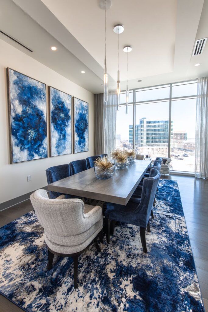 Modern Monochromatic Blue Color Scheme