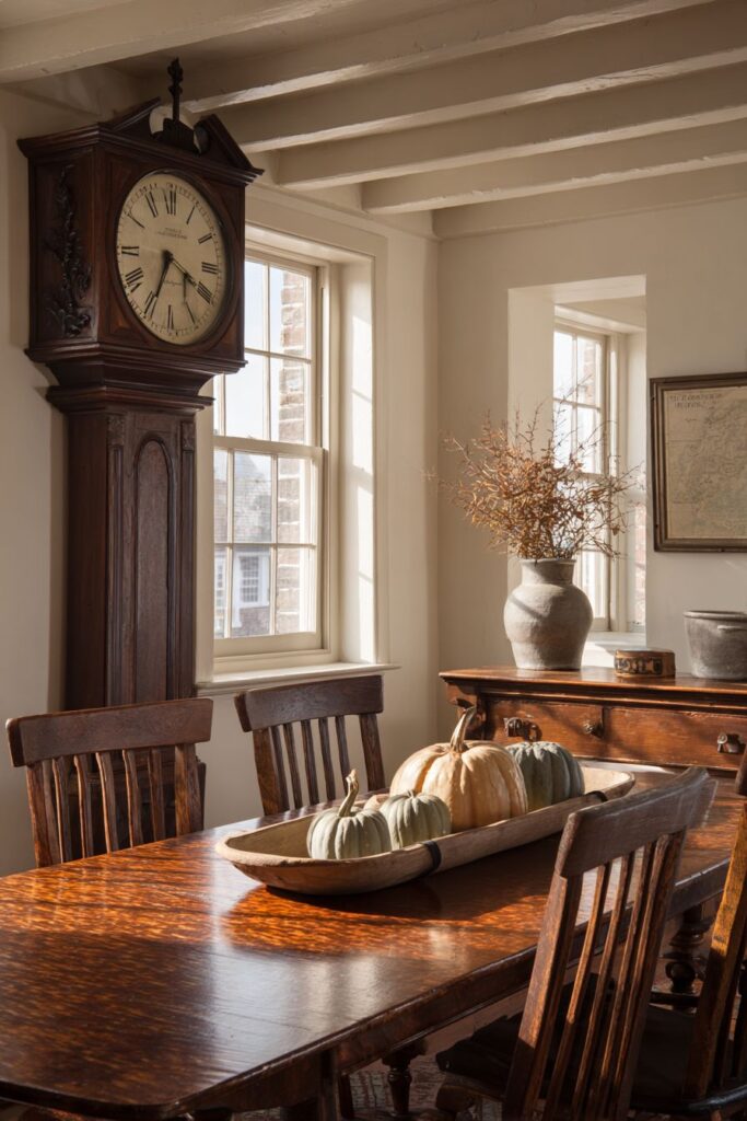 Tiger Maple Gate-Leg Table Elegance