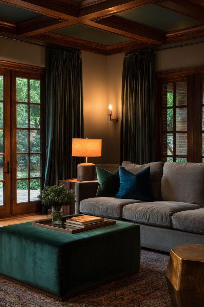 Eclectic Green Layer Symphony