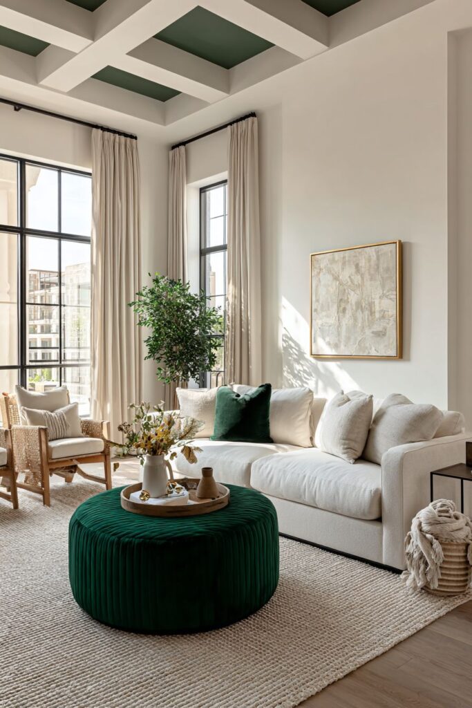 Eclectic Green Layer Symphony