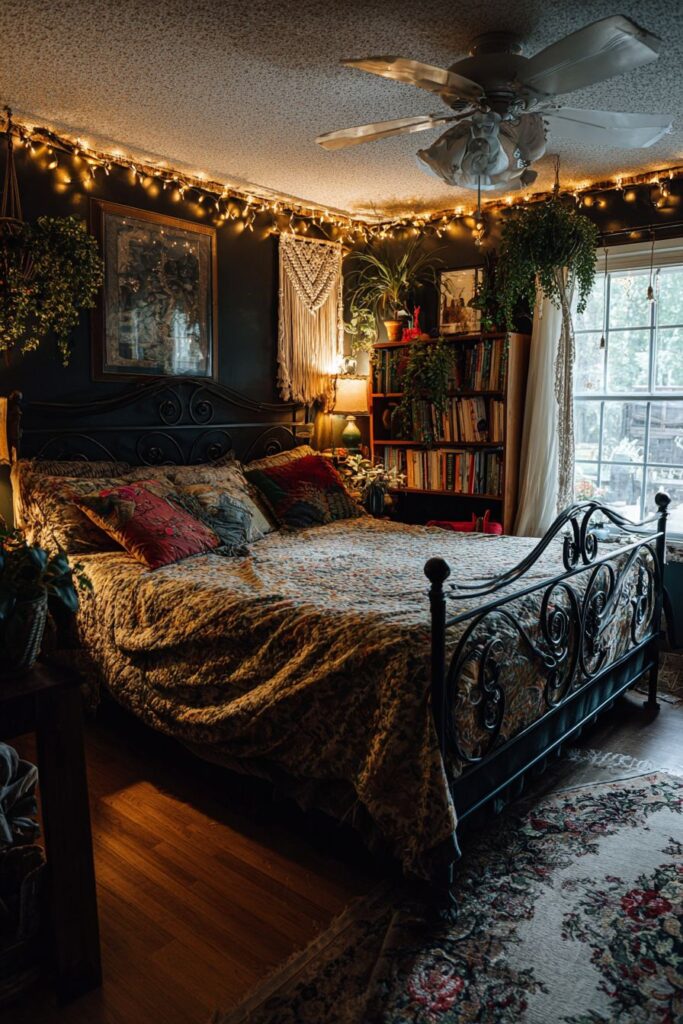 Eclectic Bohemian Teal Sanctuary