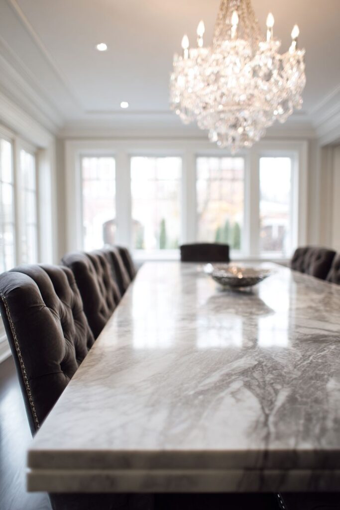 Marble Dinner Table Luxury