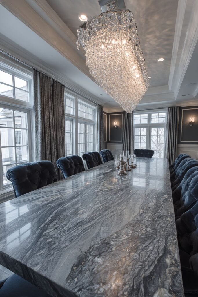 Marble Dinner Table Luxury