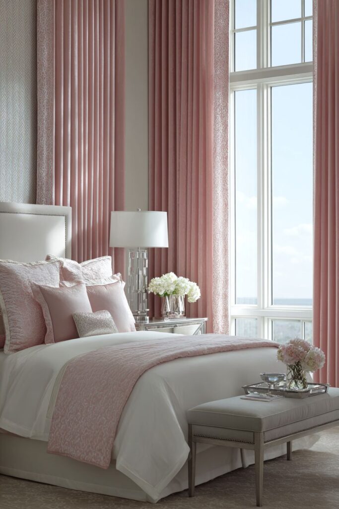 Dramatic Floor-to-Ceiling Velvet Curtains