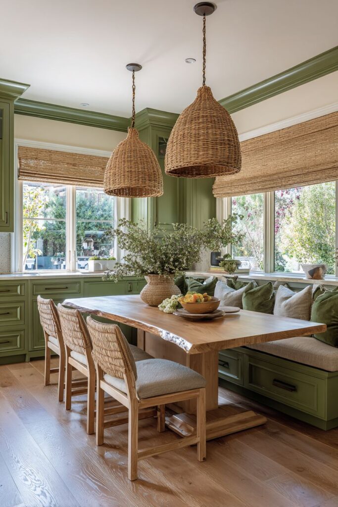 Breakfast Nook Natural Integration