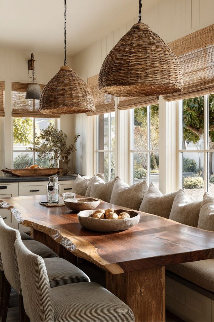 Breakfast Nook Natural Integration