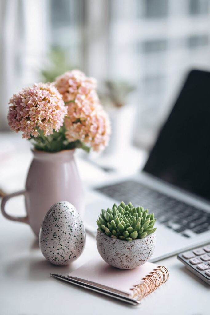 Minimal Modern Office Easter Refresh
