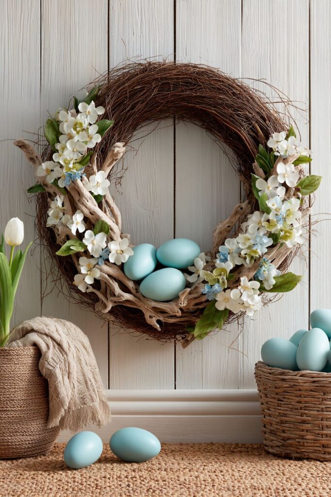 Coastal-Themed Driftwood Wreath