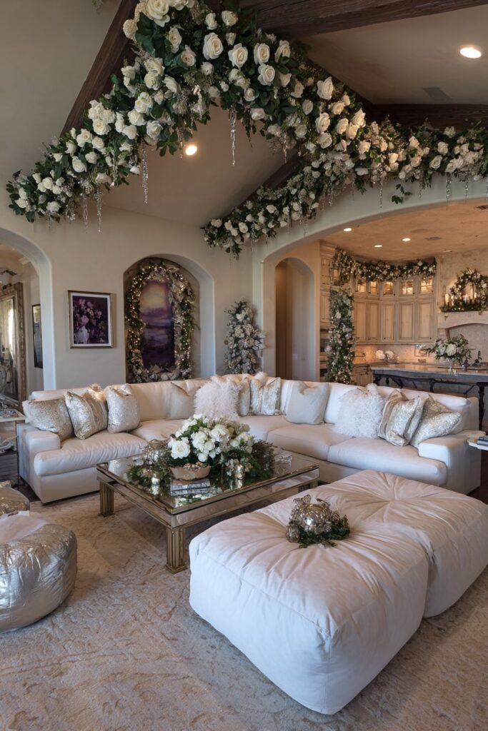 Dramatic Ceiling Installation