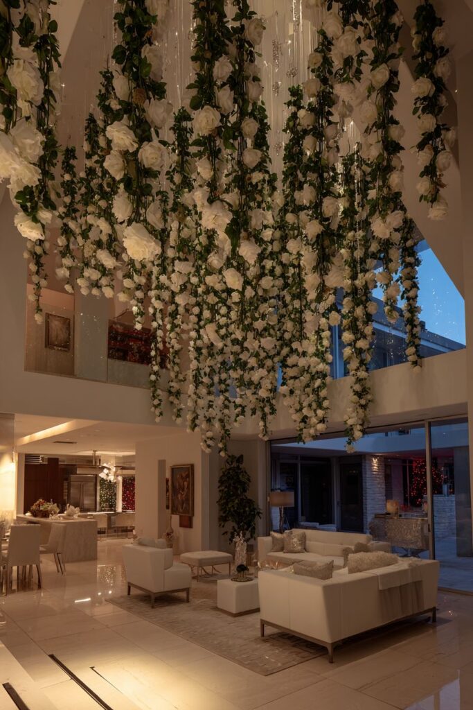 Dramatic Ceiling Installation