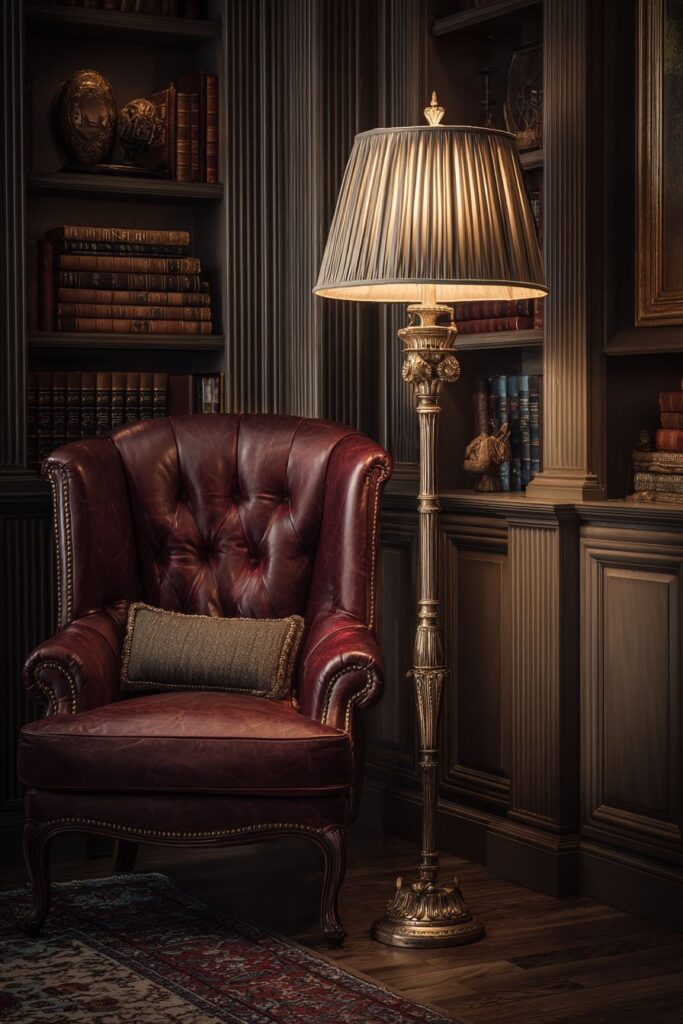 Classic Traditional Sophistication with Literary Ambiance
