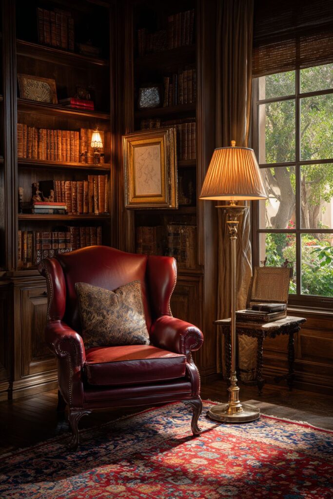 Classic Traditional Sophistication with Literary Ambiance