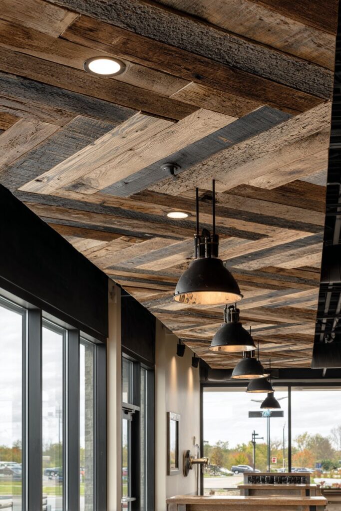 Rustic Herringbone Pattern