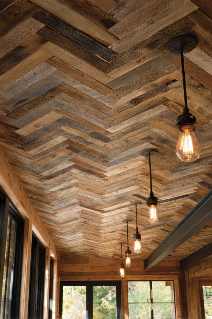 Rustic Herringbone Pattern