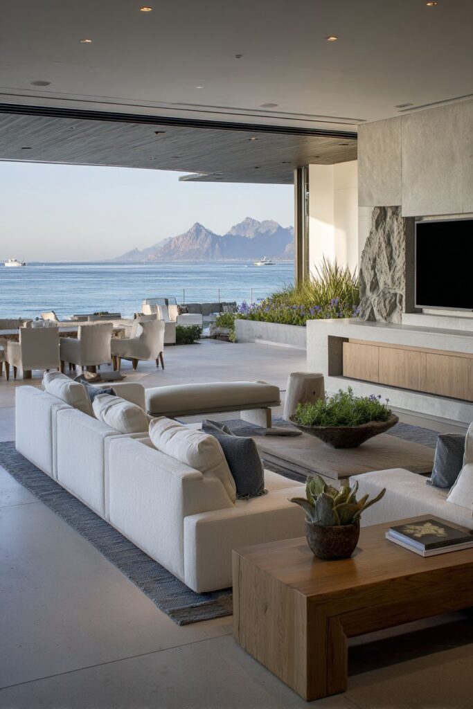 Indoor-Outdoor Transparency with Soaring Windows