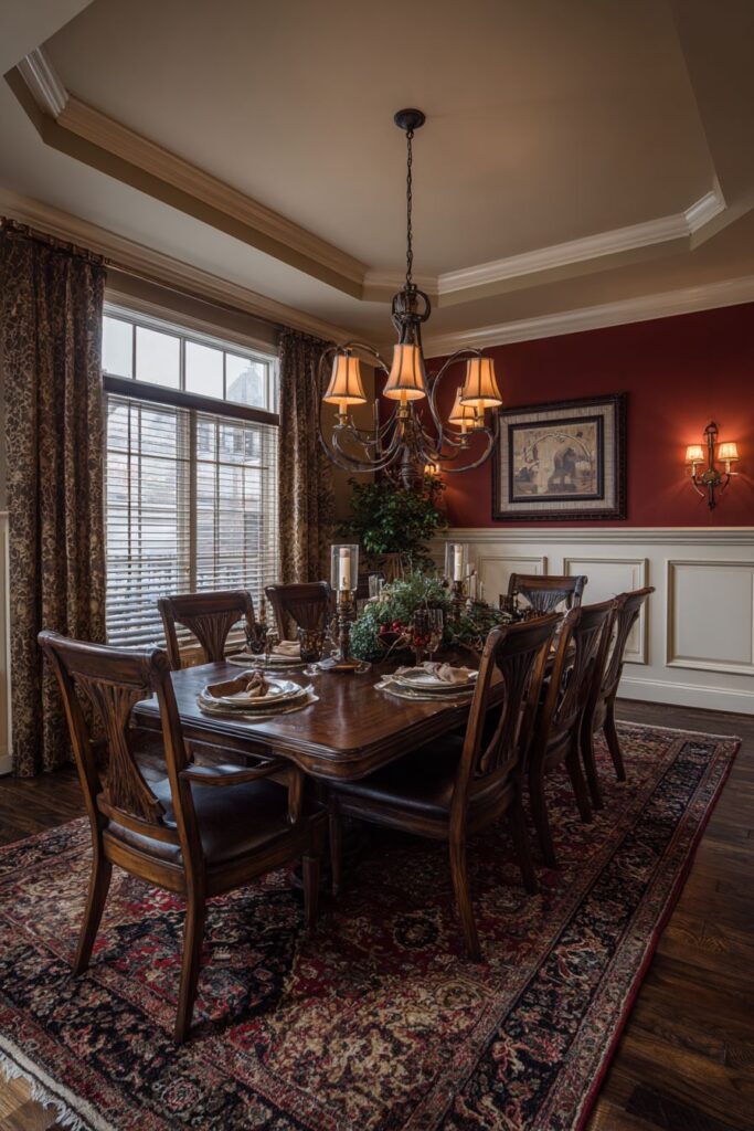 Traditional Bronze Chandelier Grandeur