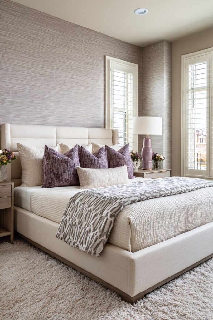Transitional Bedroom with Subtle Elegance