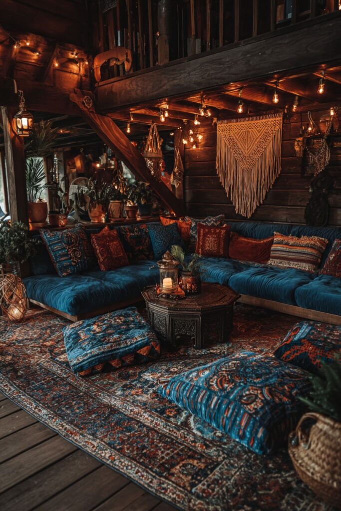 Bohemian Jewel-Toned Paradise