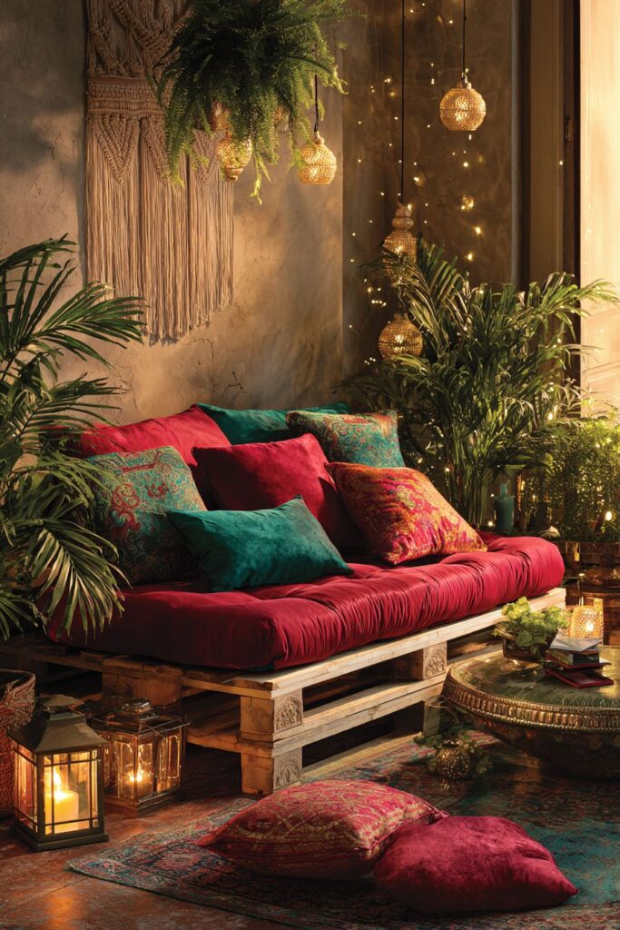 Bohemian Jewel-Toned Paradise