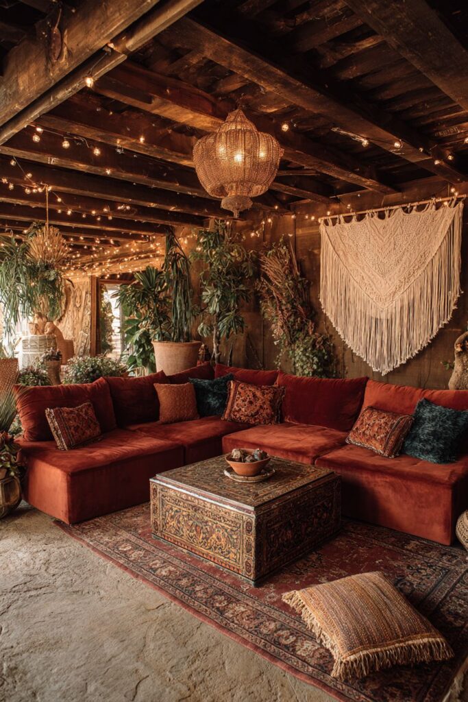 Bohemian Jewel-Toned Paradise