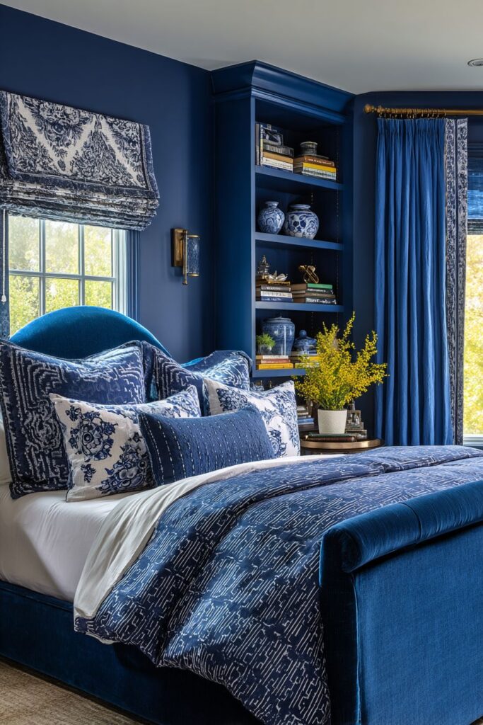 Peacock Blue Chinoiserie Charm