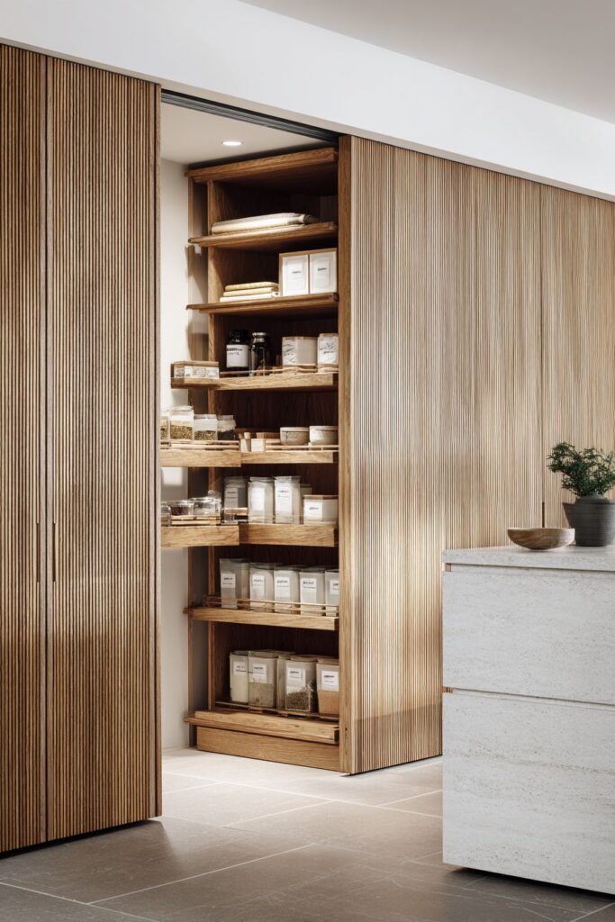 Concealed Pantry Storage Innovation
