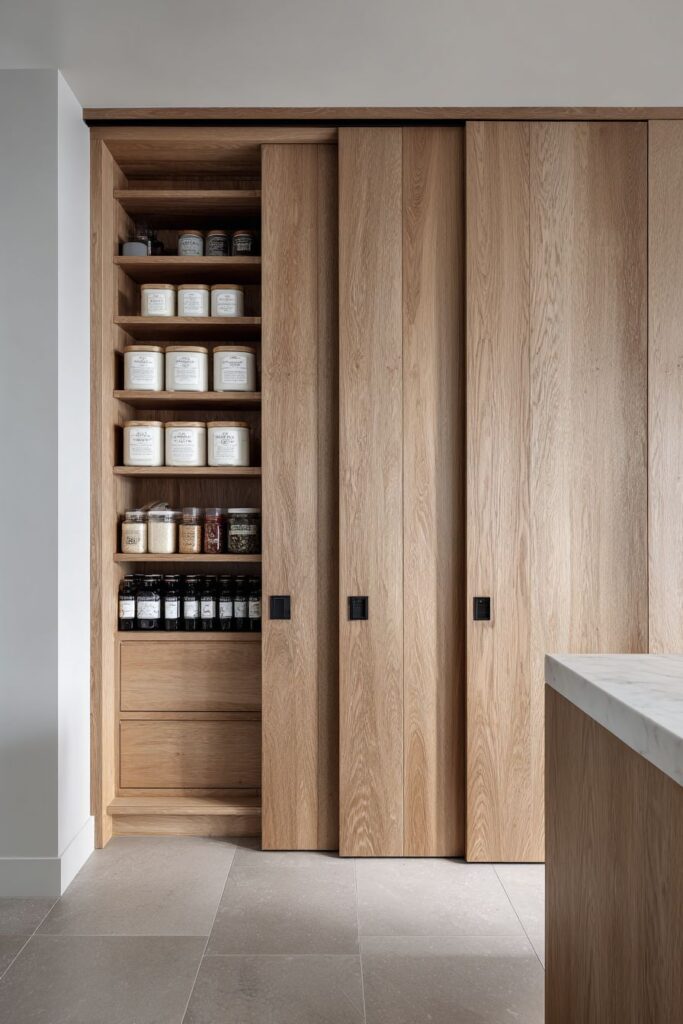 Concealed Pantry Storage Innovation