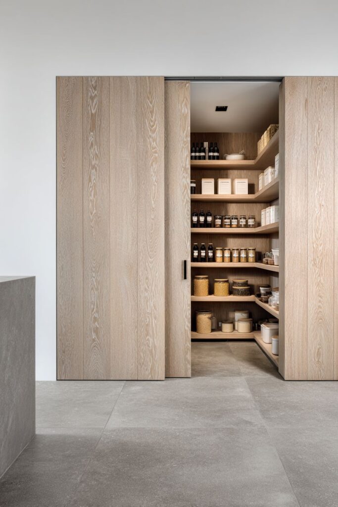 Concealed Pantry Storage Innovation