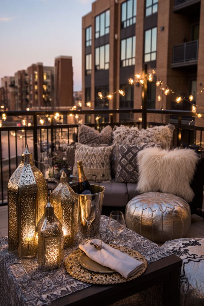 Intimate Balcony Celebration Space