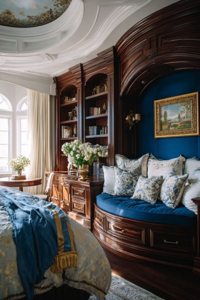 Intimate Jewel-Toned Retreat