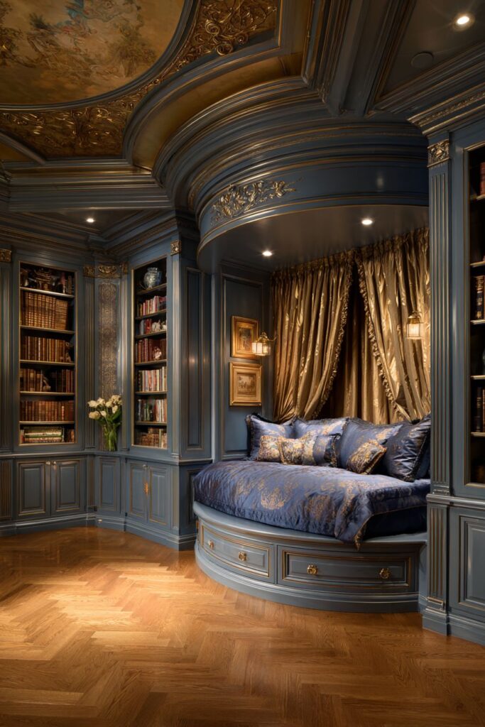 Intimate Jewel-Toned Retreat