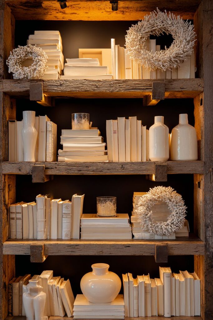 Curated Bookshelf Display