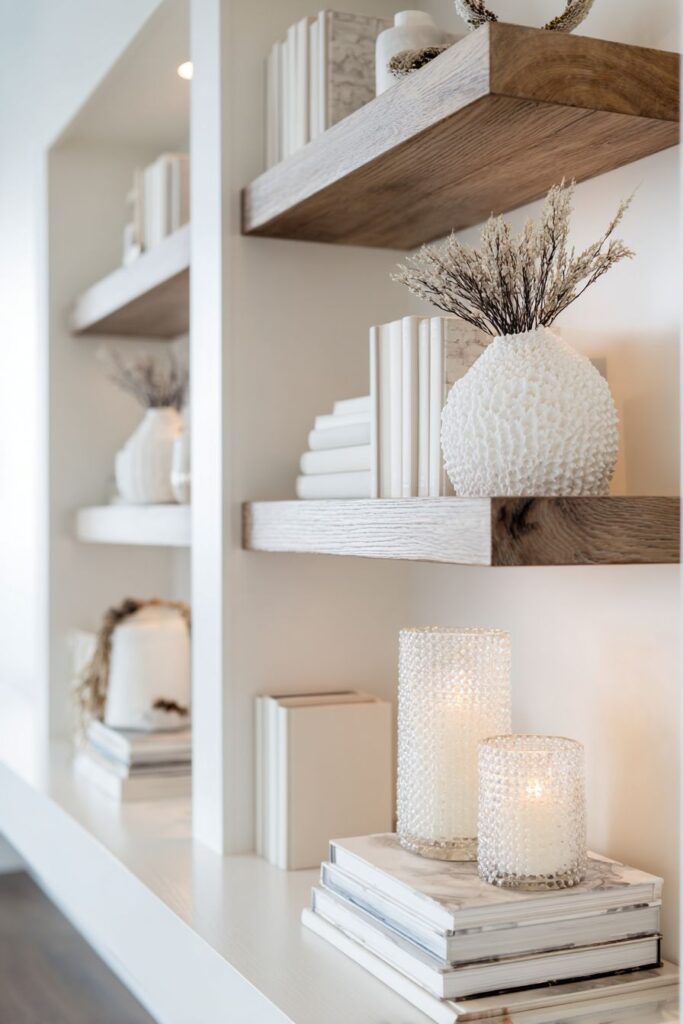 Curated Bookshelf Display