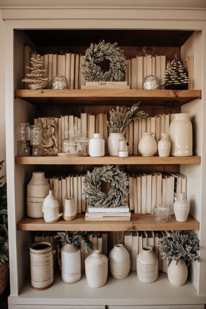 Curated Bookshelf Display