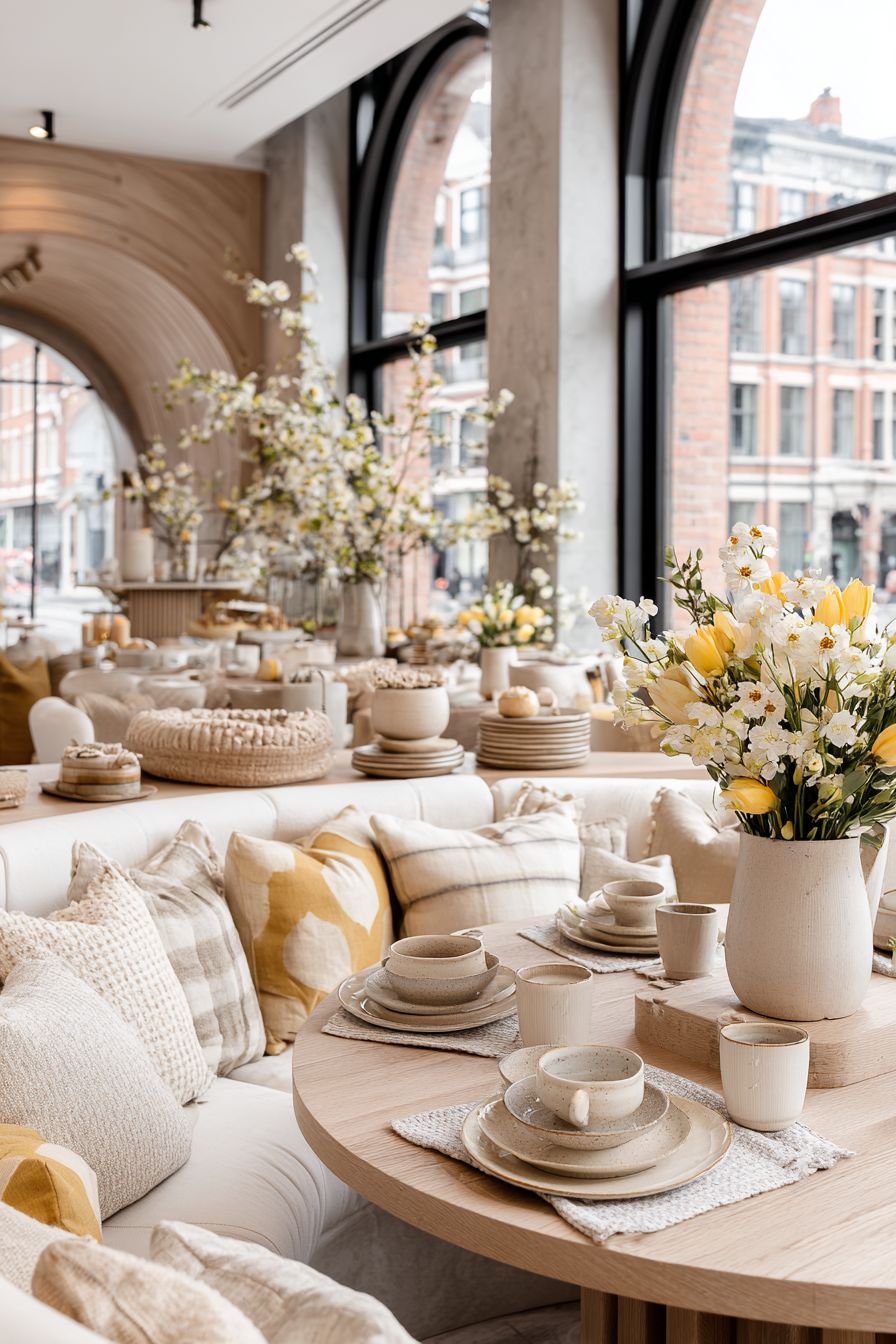 Breakfast Table Setup