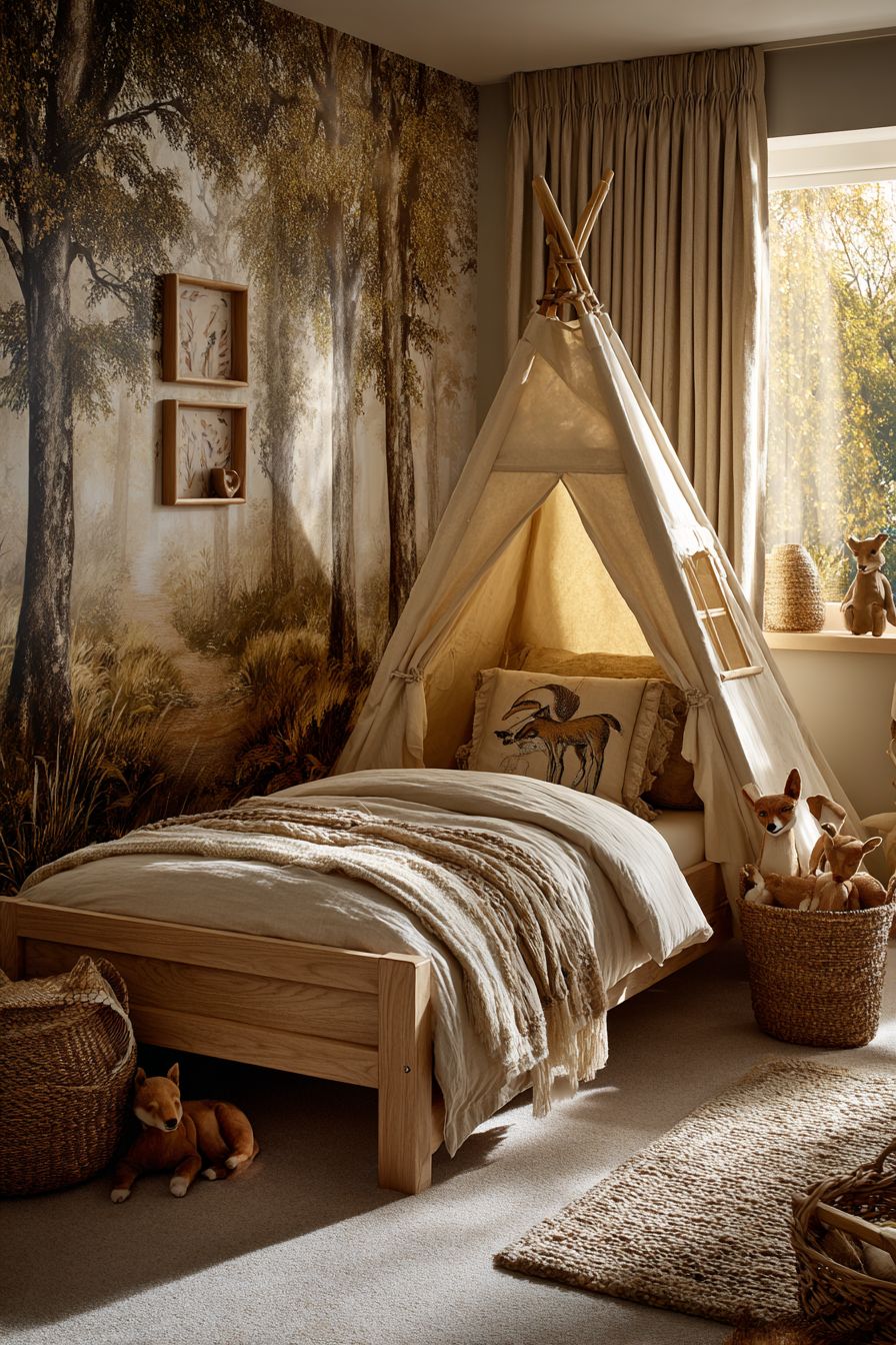 Kids Forest Bedroom Theme 