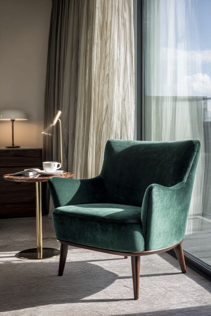 Emerald Elegance: The Modern Velvet Statement